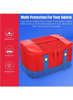 LENND Carry Case, Storage Carrying Case Compatible With  OLED Soft Shell Protective Travel Case for Controller & Accessories  - Image 3