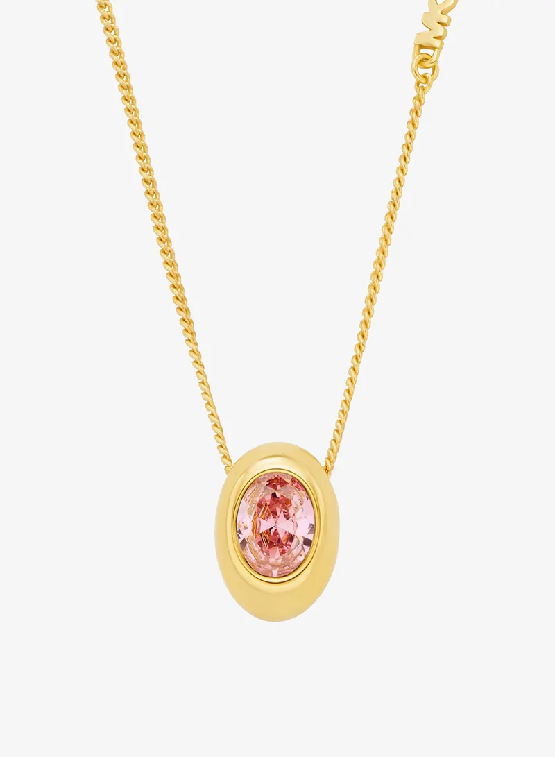 Michael Kors  Cubic Zirconia Base Metal Necklace for Women | Best Price UAE