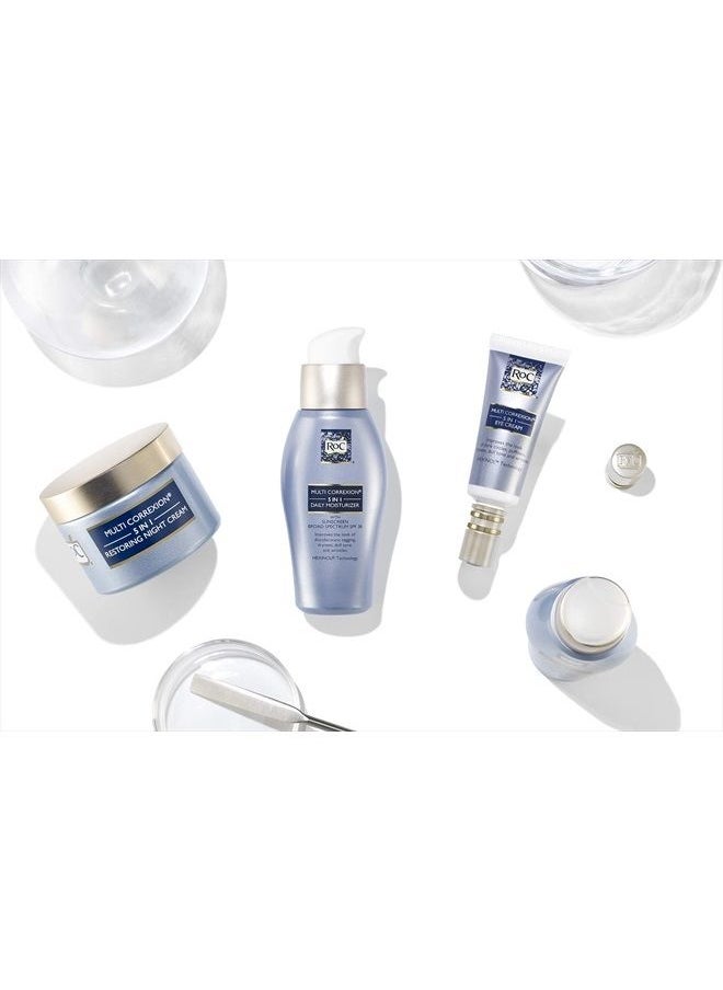 RoC - Multi Correxion 5 in 1 Anti-Aging Eye Cream for Puffiness, Under Eye Bags & Dark Circles, Skin Care Treatment with Shea Butter, 0.5 Fl Oz (Packaging May Vary) - Image 1