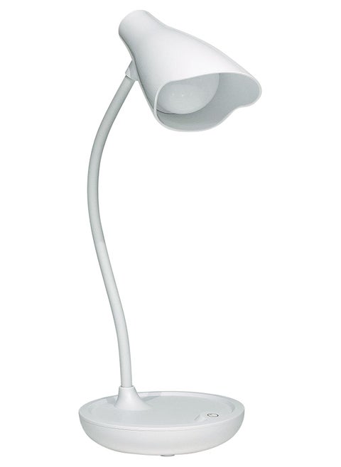 LED Desk Lamp, 2-in-1 Reading Lamp/Bedside Lamp, 3 Brightness Modes, Dimmable, USB Rechargeable Battery Table Lamp, Wireless Table Lamp with Touch Control for Reading, Study, Working.