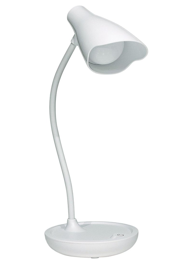 Generic - LED Desk Lamp, 2-in-1 Reading Lamp/Bedside Lamp, 3 Brightness Modes, Dimmable, USB Rechargeable Battery Table Lamp, Wireless Table Lamp with Touch Control for Reading, Study, Working. - Image 1