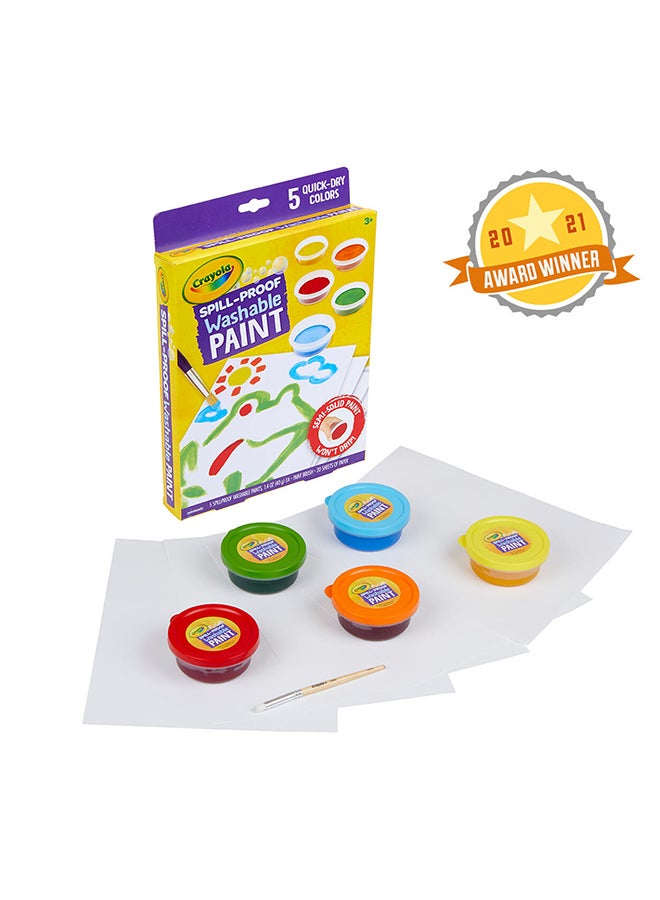 Crayola أطقم ألوان قابلة للغسل ومضادة للتسرب - Image 1