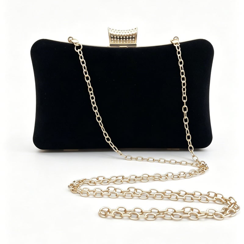 Velvet Pillow Clutch Bag - Image 4