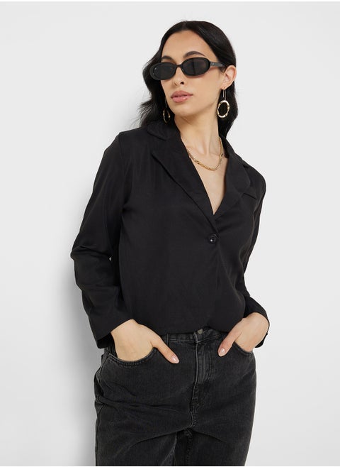 Oversize Single Breasted Blazer