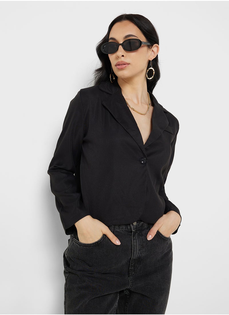 Ginger - Oversize Single Breasted Blazer - Image 1