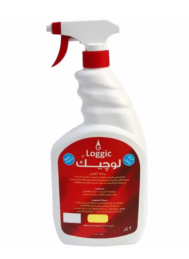 Loggic All-in-One Multi-Purpose Spray Cleaner, Lavender Scent, 1L 