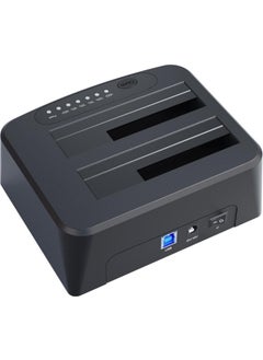 DM Dual Slot Offline Clone Usb3.0 Sata 2.5 / 3.5 Inch HDD SSD Dock Station Cloning  - Image 3