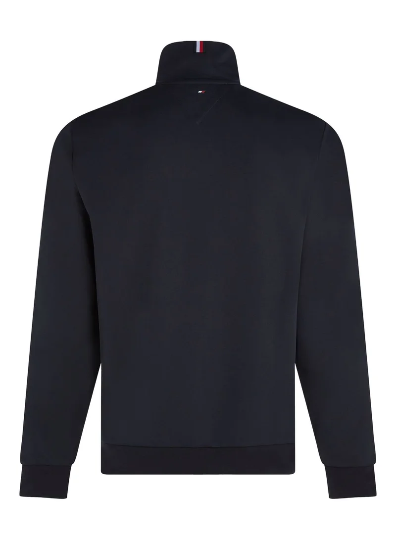 TOMMY HILFIGER Trim Tape Zip Through