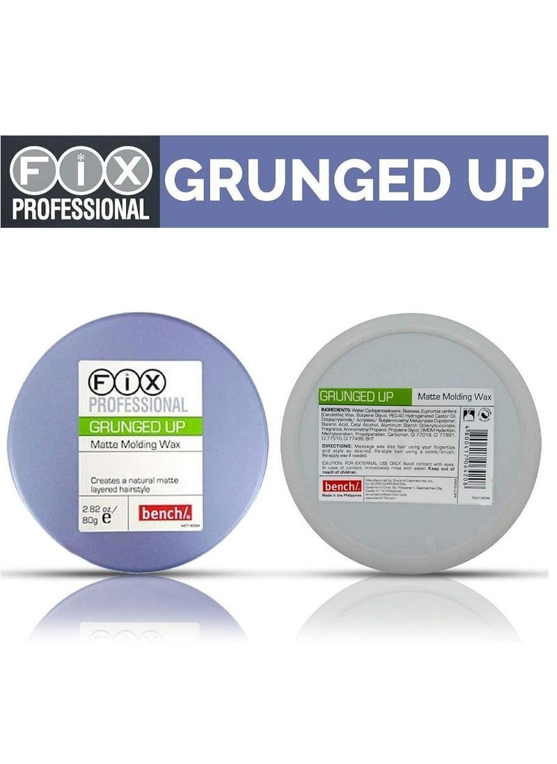 Bench - Bench Fix Professional Grunged Up Matte Molding Wax, 80G - Image 1