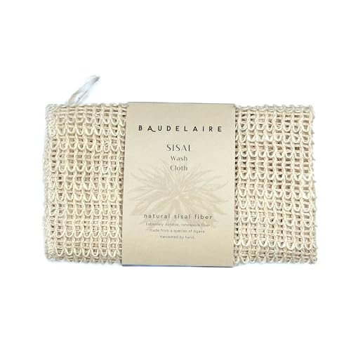 Baudelaire Sisal Exfoliating Wash Cloth – Gentle & Natural Skincare - Image 4