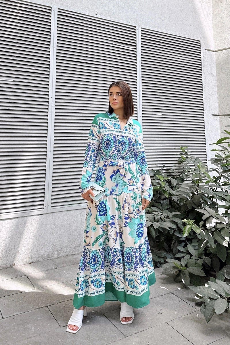 Weshaya Dress Women Mint green - Image 2