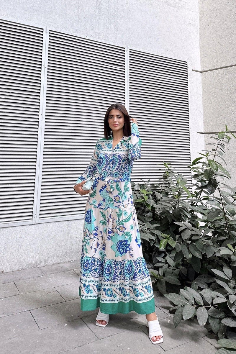Weshaya Dress Women Mint green - Image 3