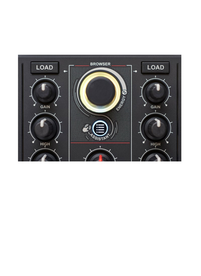 Hercules DJ - Hercules DJControl Inpulse 200 – DJ controller with USB, ideal for beginners learning to mix - 2 tracks with 8 pads and sound card - Image 1