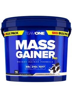 Mass Gainer Pro Complex Weight Gainer Formula Cookies and Cream 5 kg