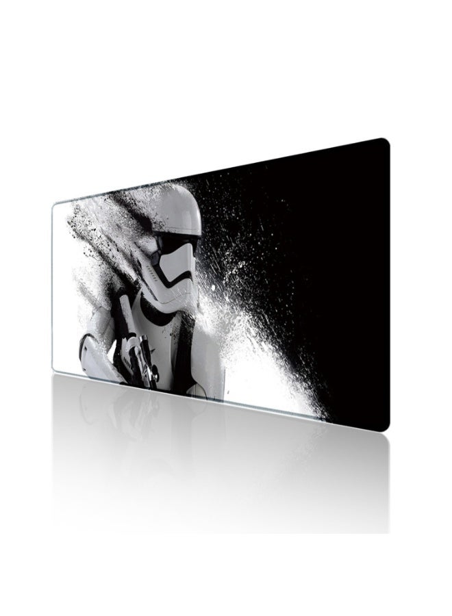 ألفا فت لوحة ماوس Alpha Fit Star Wars XXL مقاس 80×30 سم، لوحة ألعاب كبيرة XL مع قاعدة مطاطية مانعة للانزلاق، مقاومة للماء وحواف مخيطة - Image 1