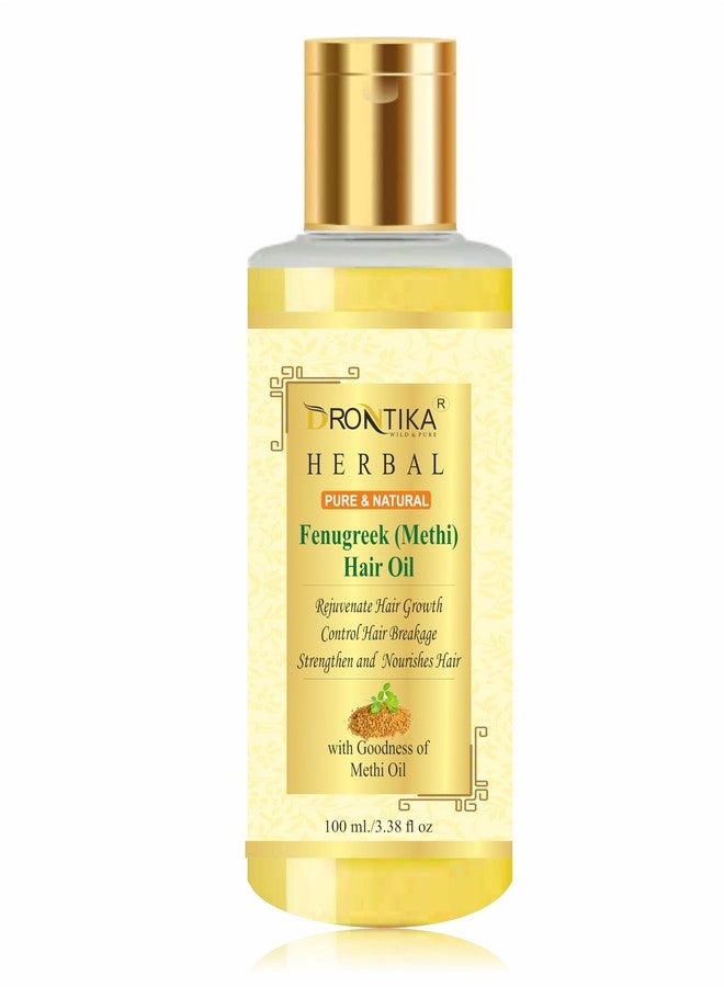 Drontika Fenugreek (Methi) Hair Oil for Hair Growth and Hair Fall Control , 100Ml - Image 1