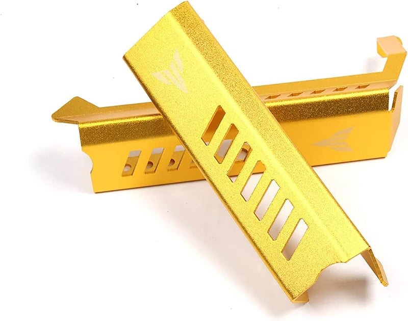 REWOLFNUS Motorcycle Radiator Grille Guard Protector for YAMAHA MT09 FZ09 (Gold) - Image 5