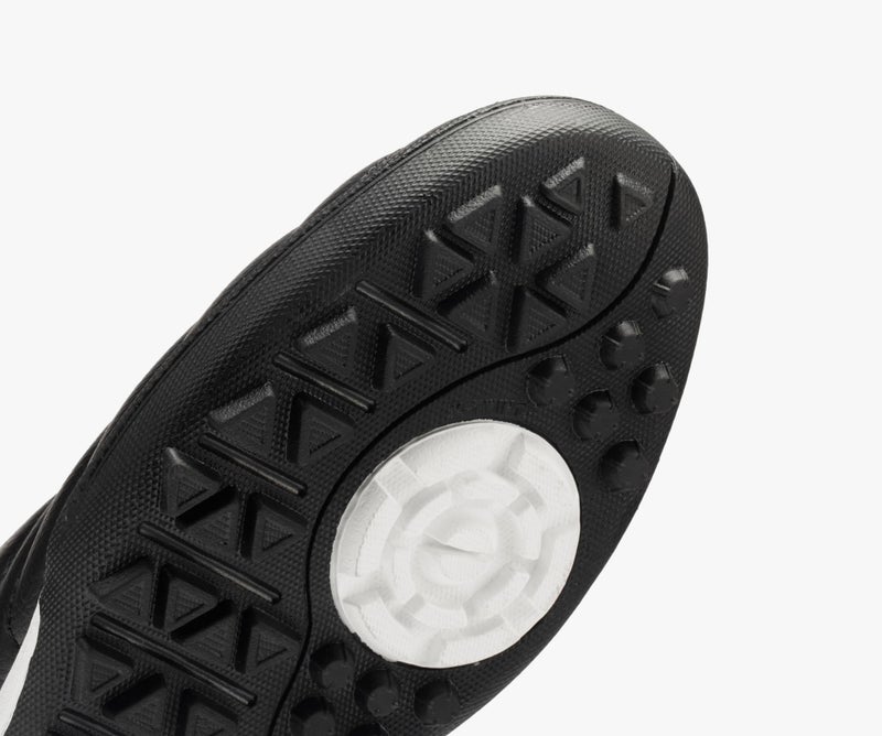 KELME أحذية كرة القدم turf للبالغين من KELME للجنسين، أحذية كرة الصالات الداخلية، للرجال والنساء، أسود، مقاس 7 - Image 4