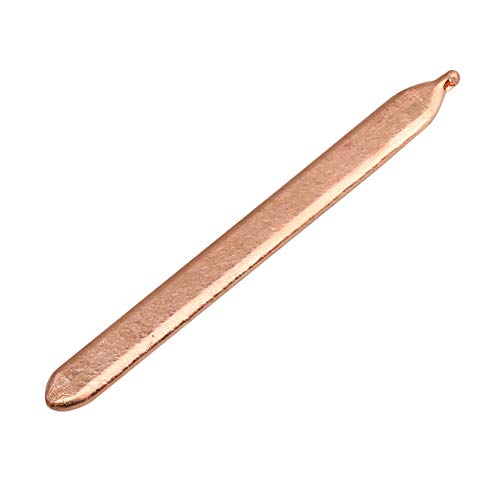 BQLZR Flat Heat Pipe Computer Tube 0.3x0.8x8cm Copper Sink CPU Tube Retrofit Pack of 4 - Image 3