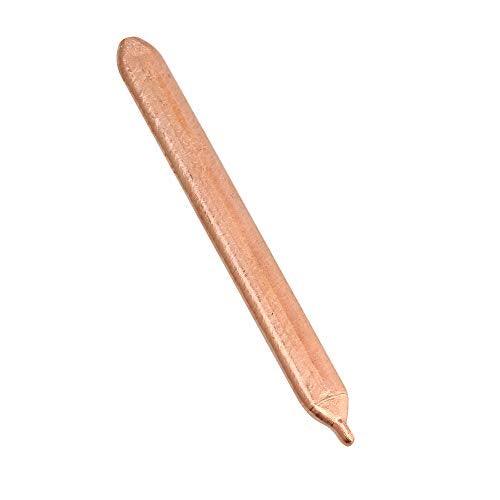 BQLZR Flat Heat Pipe Computer Tube 0.3x0.8x8cm Copper Sink CPU Tube Retrofit Pack of 4 - Image 2