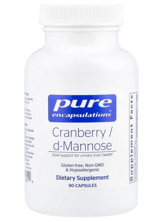 Pure Encapsulations Cranberry/D-Mannose 90 Capsules