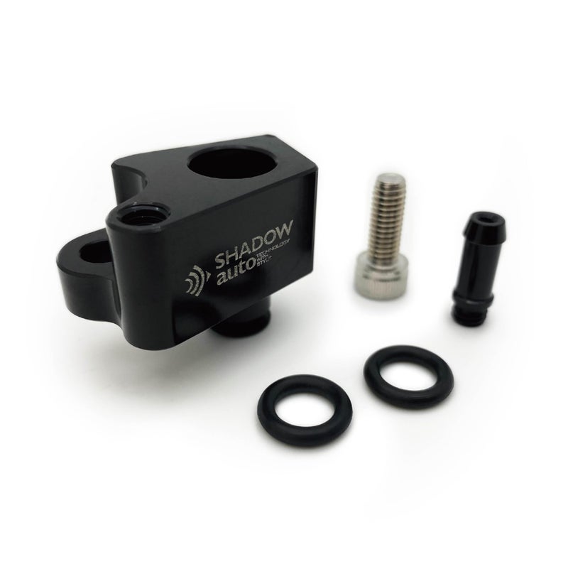 Shadow Boost Gauge Turbo Sensor Adapter For Ford Ecoboost Engine Focus MK3.5 Escape Fiesta ST 1.5L 1.6L Billet Aluminum Boost Tap Kit - Image 1