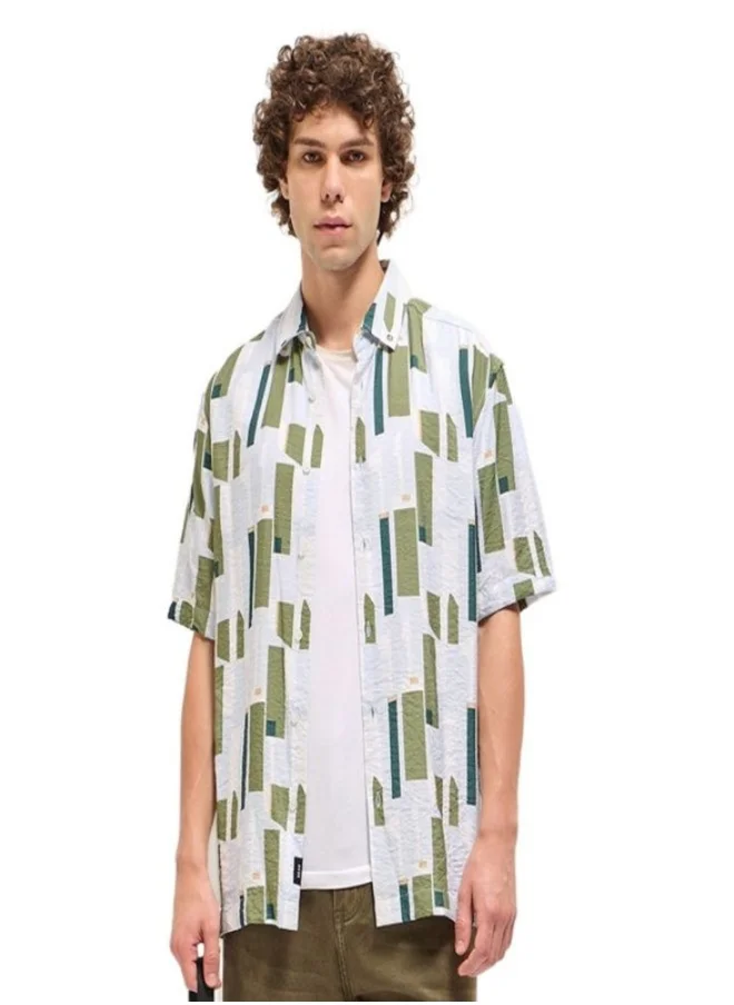 THE BEAR HOUSE Men's Shirt for Casual and Formal Wear | Classic Button-Down Style for Office, Daily Use, Travel, Events & All-Season Outfits | Versatile & Stylish Wardrobe Essential for Every Occasion