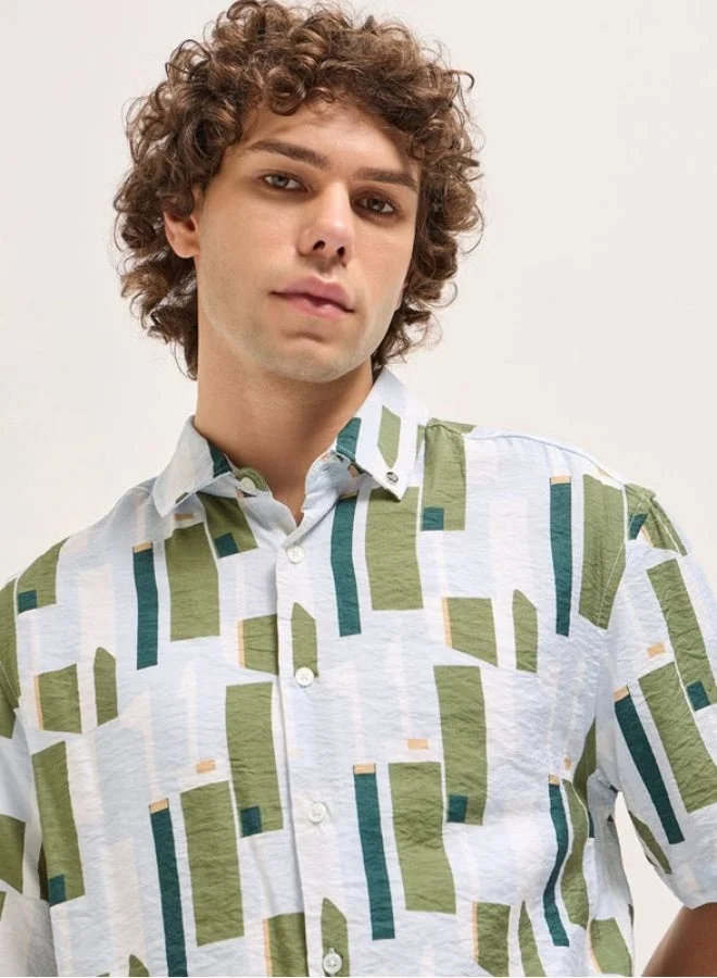 The Bear House  Men's Shirt for Casual and Formal Wear | Classic Button-Down Style for Office, Daily Use, Travel, Events & All-Season Outfits | Versatile & Stylish Wardrobe Essential for Every Occasion for Men | Best Price UAE