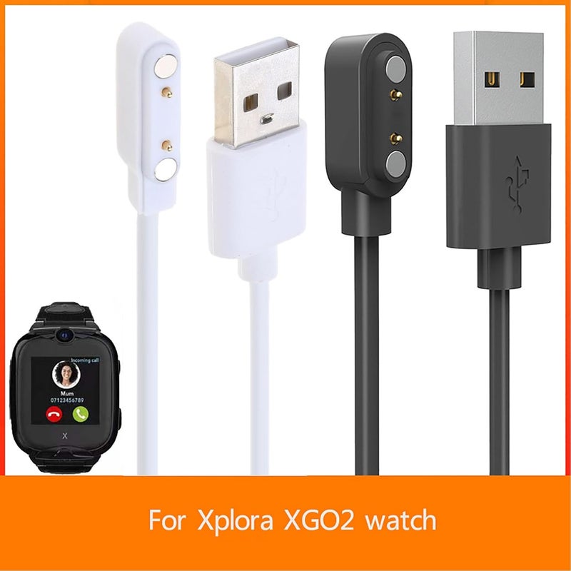 Portable USB Charging Cable Power Adapter Cord Charger Wire Line for XGO2 Smartwatch Charging Cable Fast Portable Lightweight - Image 2