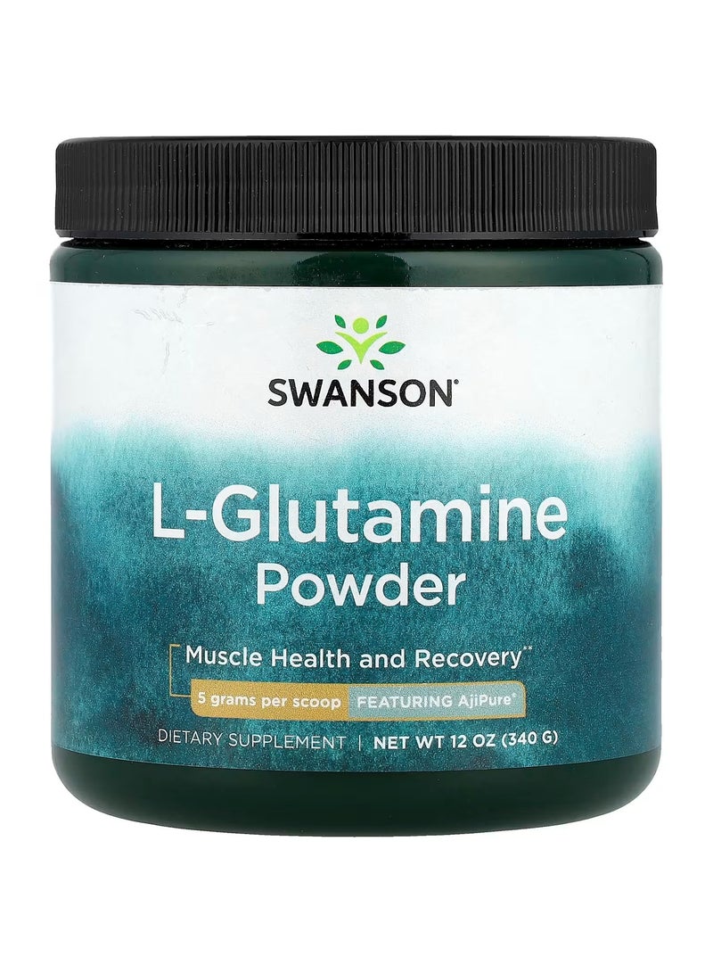 Swanson, L-Glutamine Powder, 12 oz (340 g)