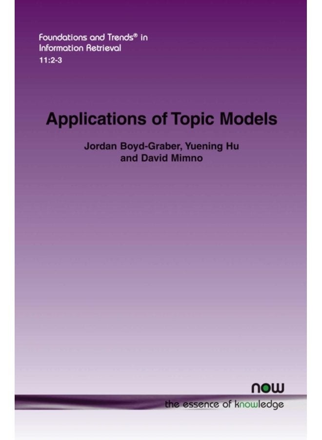 Applications of Topic Models - Paperback