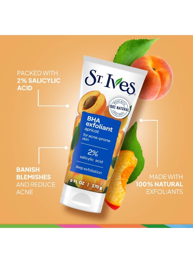 Blemish & Blackhead Control Apricot Scrub For Acne Prone Skin 170g