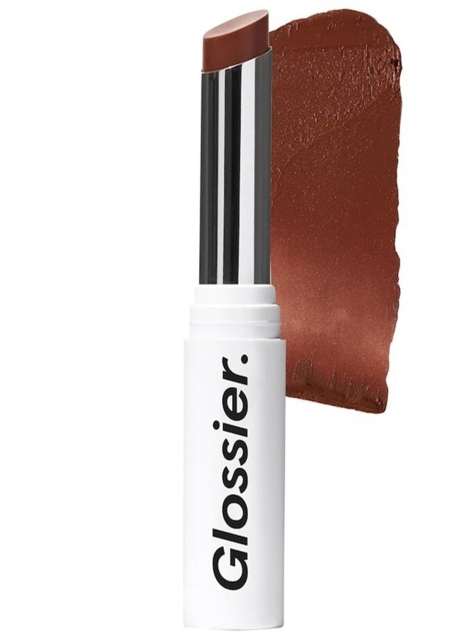 Glossier  Generation G Subtle Matte Finish Lipstick , Malt - rich cinnamon - 3g - Image 1