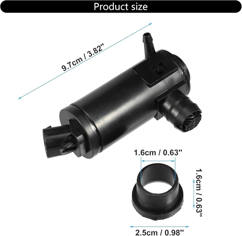 Car Windshield Washer Fluid Motor Part Number 76806TBAA01 Automotive Modified Accessories Windshield Washer - Image 3