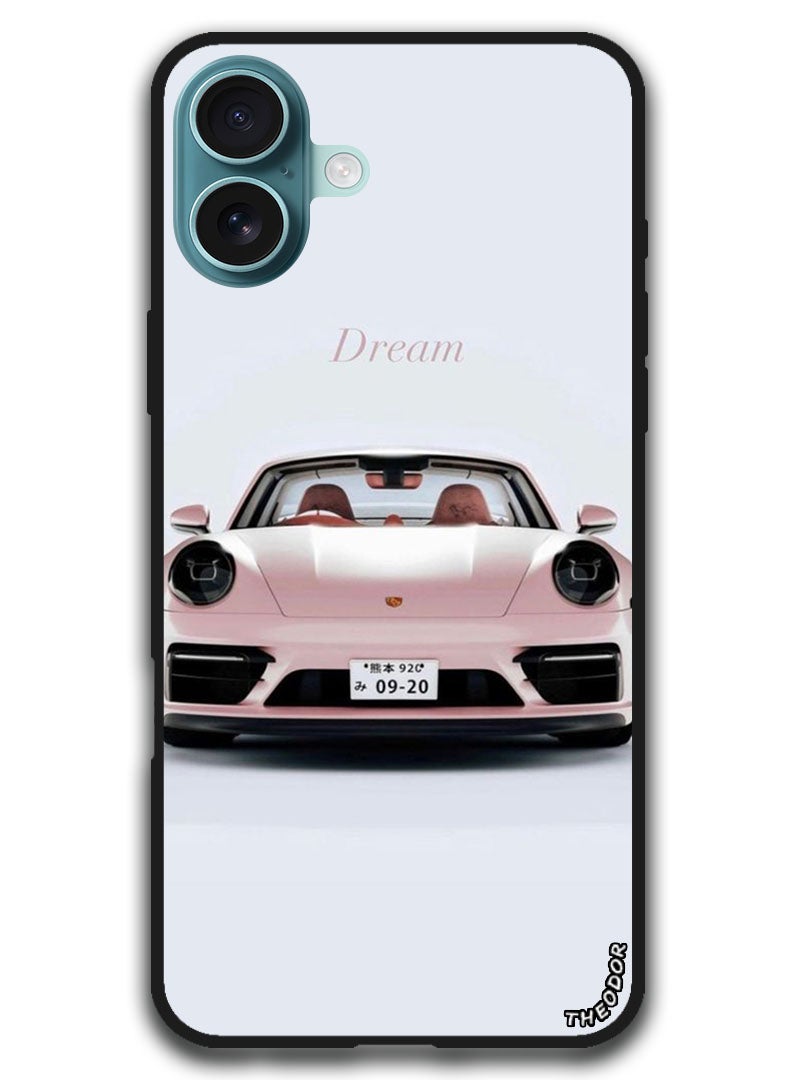 Theodor Protective Case Anti Scratch Shock Proof Bumper Cover For iPhone 16 Plus (6.7)-inch Dream Car - Image 1