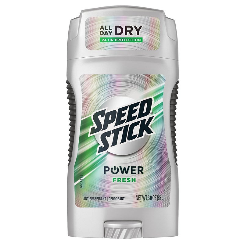 Speed Stick Power Antiperspirant Deodorant, Fresh, 3 Ounce (Pack of 6) - Image 1