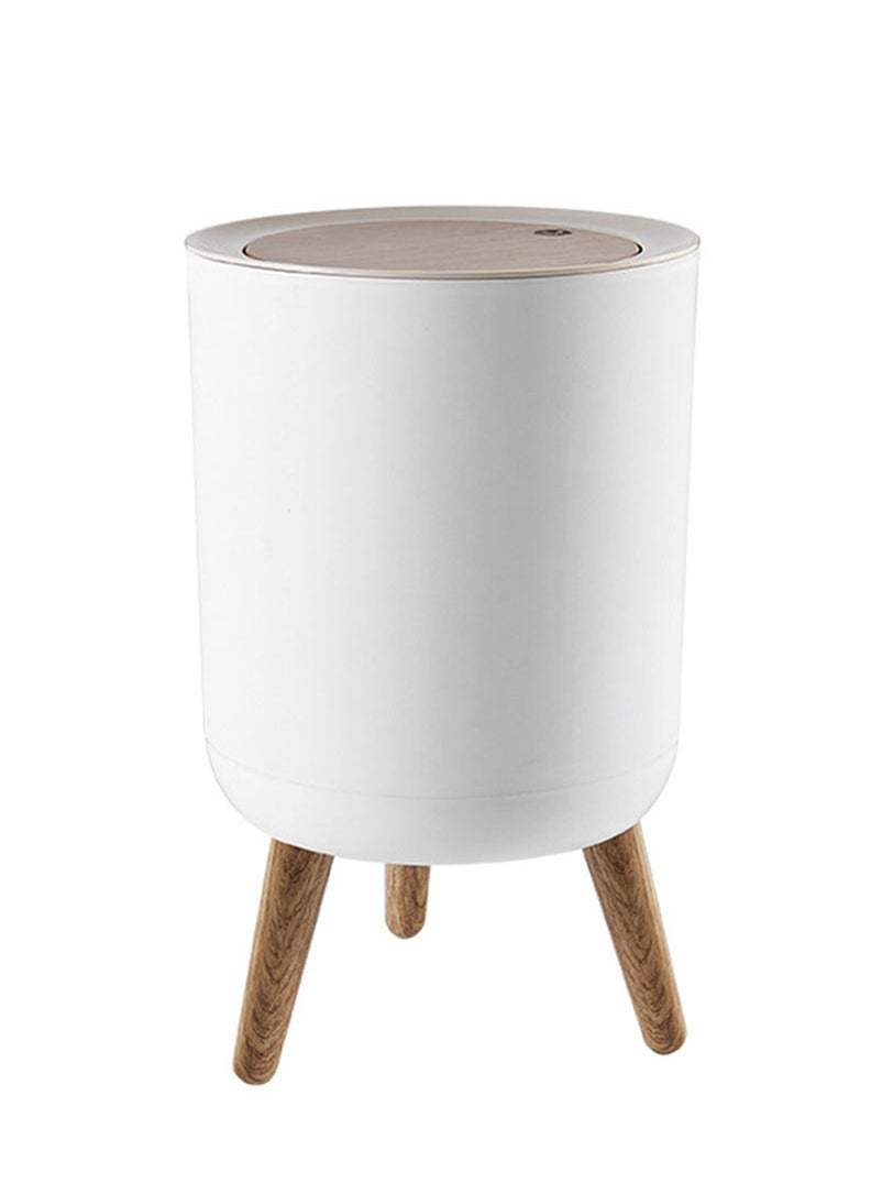 Generic - Trash Can 7L Wooden Legs - Image 1