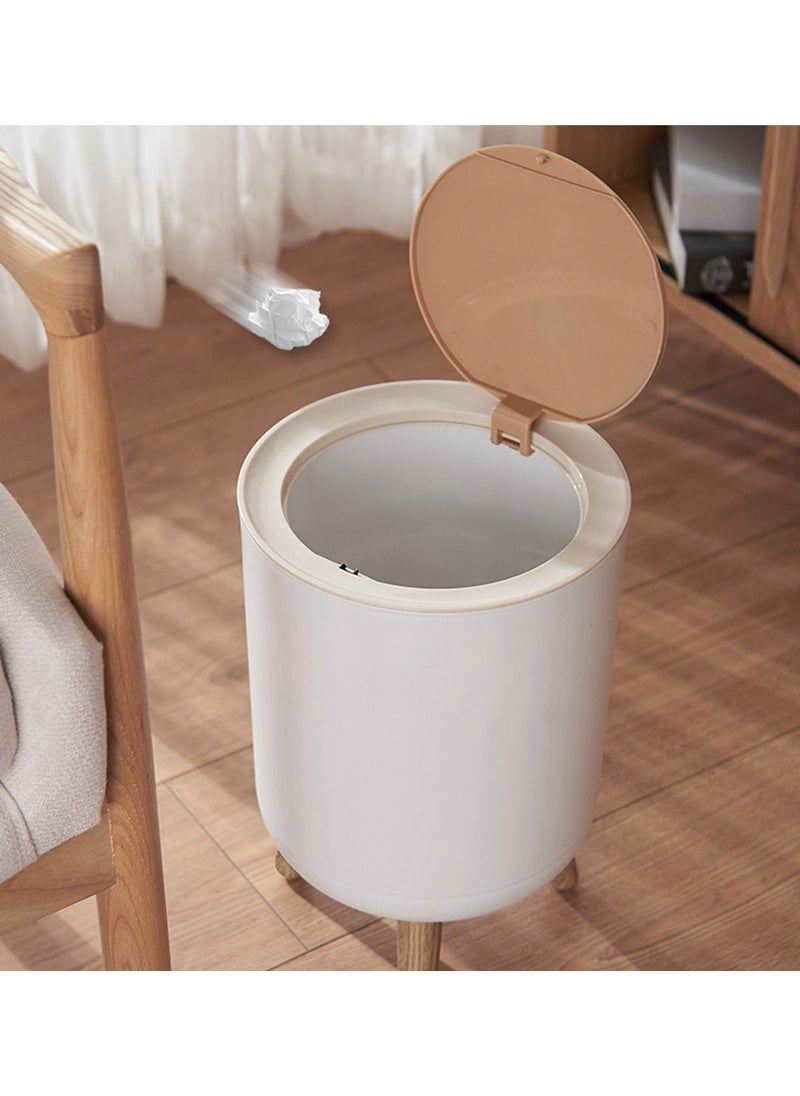 Generic - Trash Can 7L Wooden Legs - Image 1