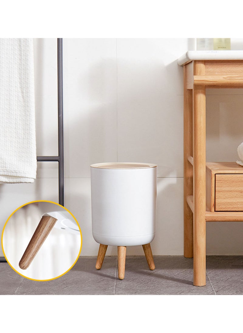 Generic - Trash Can 7L Wooden Legs - Image 1