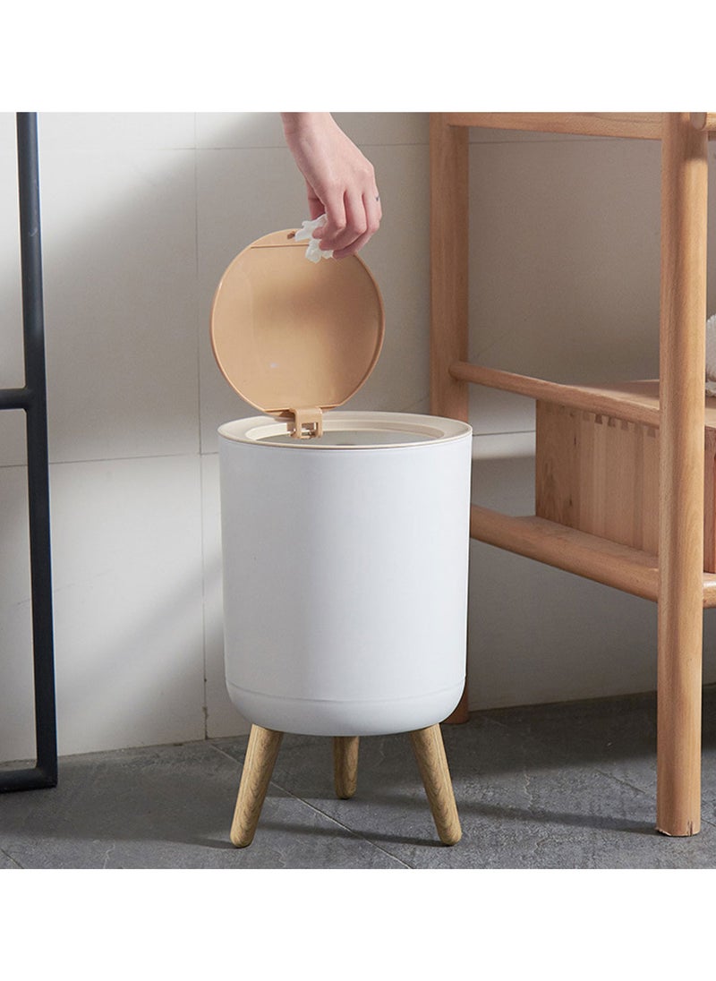 Generic - Trash Can 7L Wooden Legs - Image 1