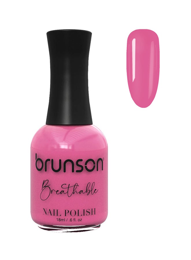 Breathable Nail Polish Halal nail polish Wudu friendly Quick-Dry Vegan long lasting but easy peel off   18ml BH071