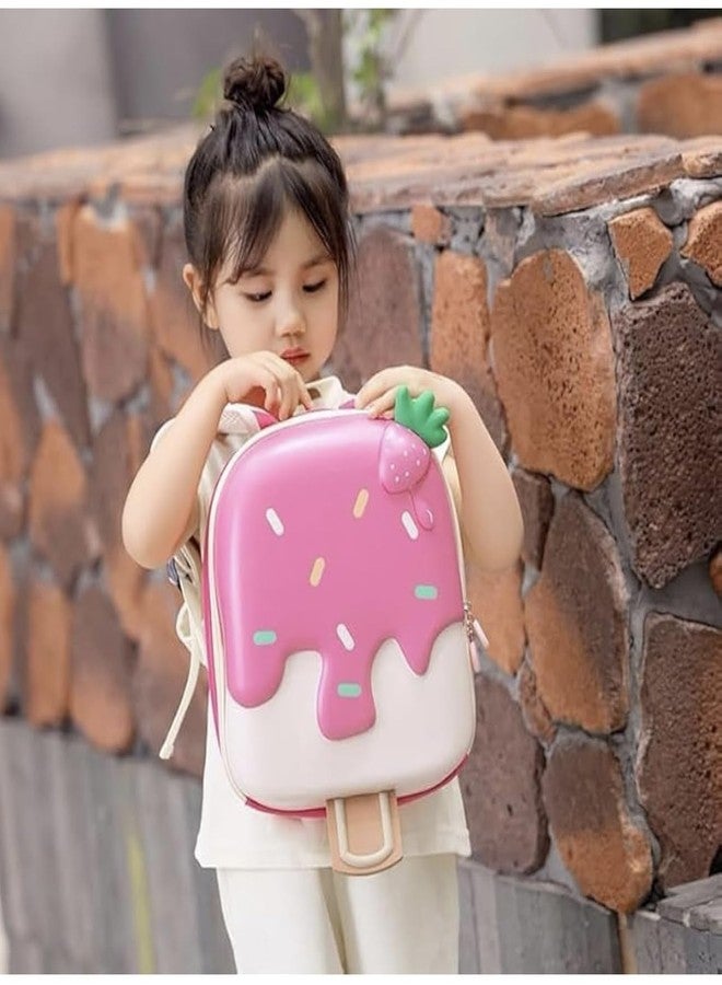 richtots Premium Cutest Kids ICE CREAM CANDY look Hardshell Backpack for Kindergarten, School Picnic, Travelling Backpack Bag Lightweight Large Capacity (01 Pc.) Mix Colour - Image 3