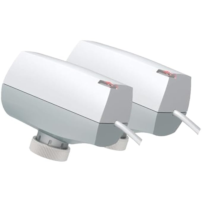 MOTOR ACTUATOR 230 V FOR UNDERFLOOR HEATING - M30 X 1.5 NC | PACK OF 2 - Image 1