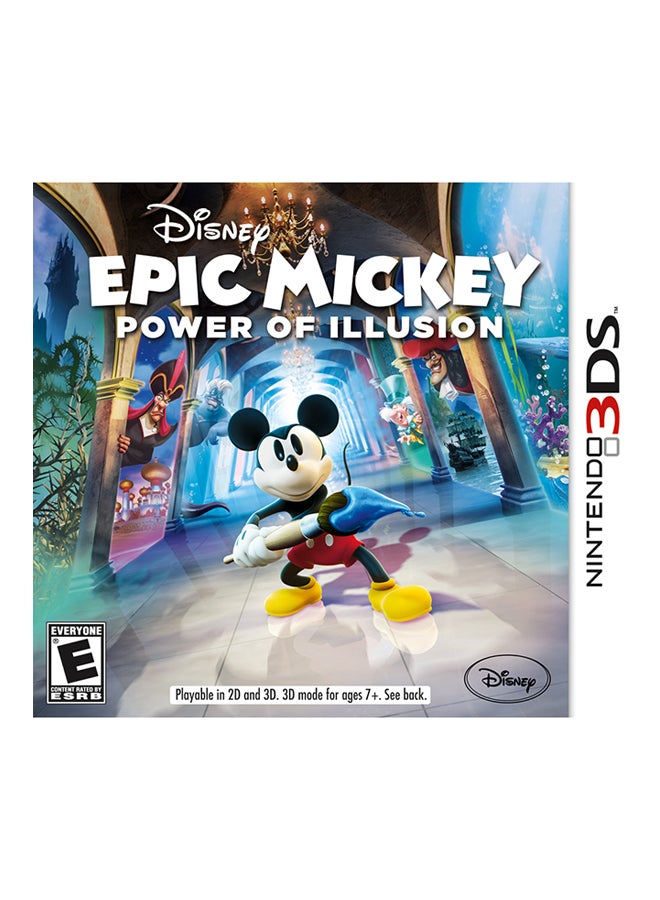 Disney Epic Mickey: Power Of Illusion (Intl Version) - Arcade & Platform - nintendo_3ds - Image 1