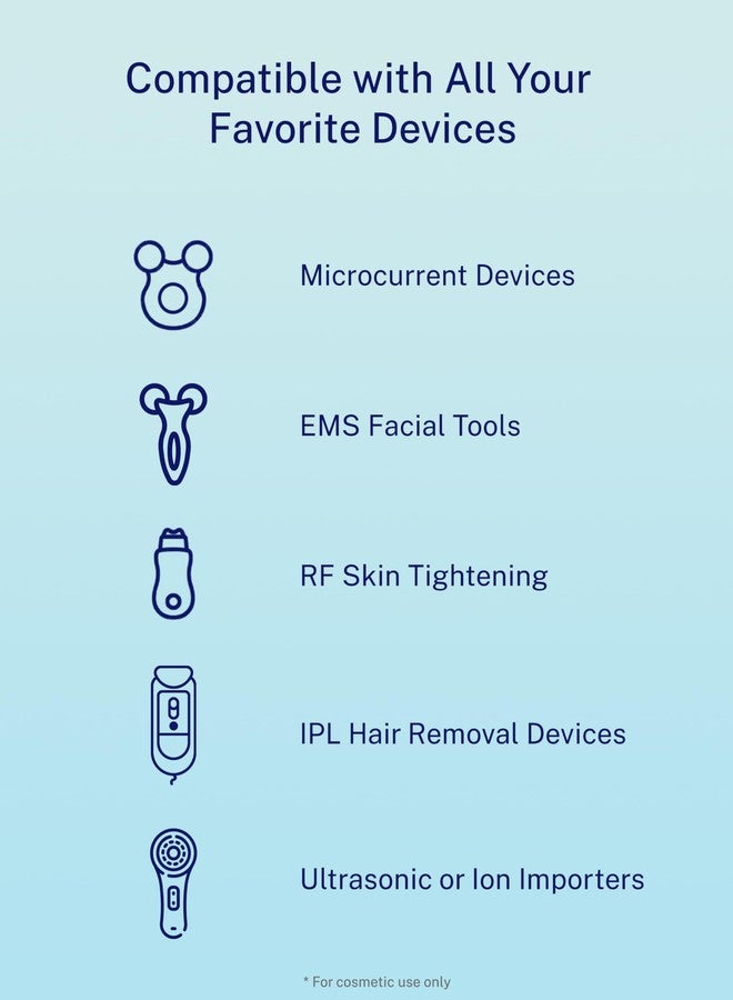 KARUNO 10oz Microcurrent Conductive Gel – Hydrating Gel with Hyaluronic Acid & Aloe Vera – Fragrance-Free, Paraben-Free, Non-Irritating - Image 5
