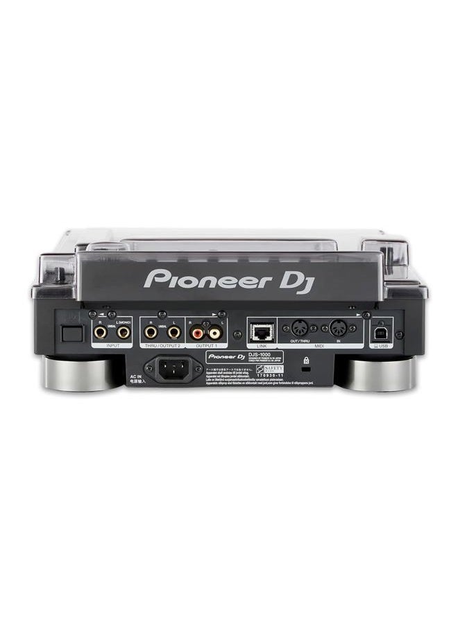 Decksaver Cover for Pioneer DJ DJS-1000 - Super-Durable Polycarbonate Protective lid in Smoked Clear Colour, Made in The UK - The DJs' Choice for Unbeatable Protection - Image 5