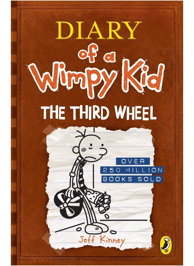 null - Diary Of A Wimpy Kid: The Third Wheel Book 7 by Jeff Kinney - Paperback - Image 1