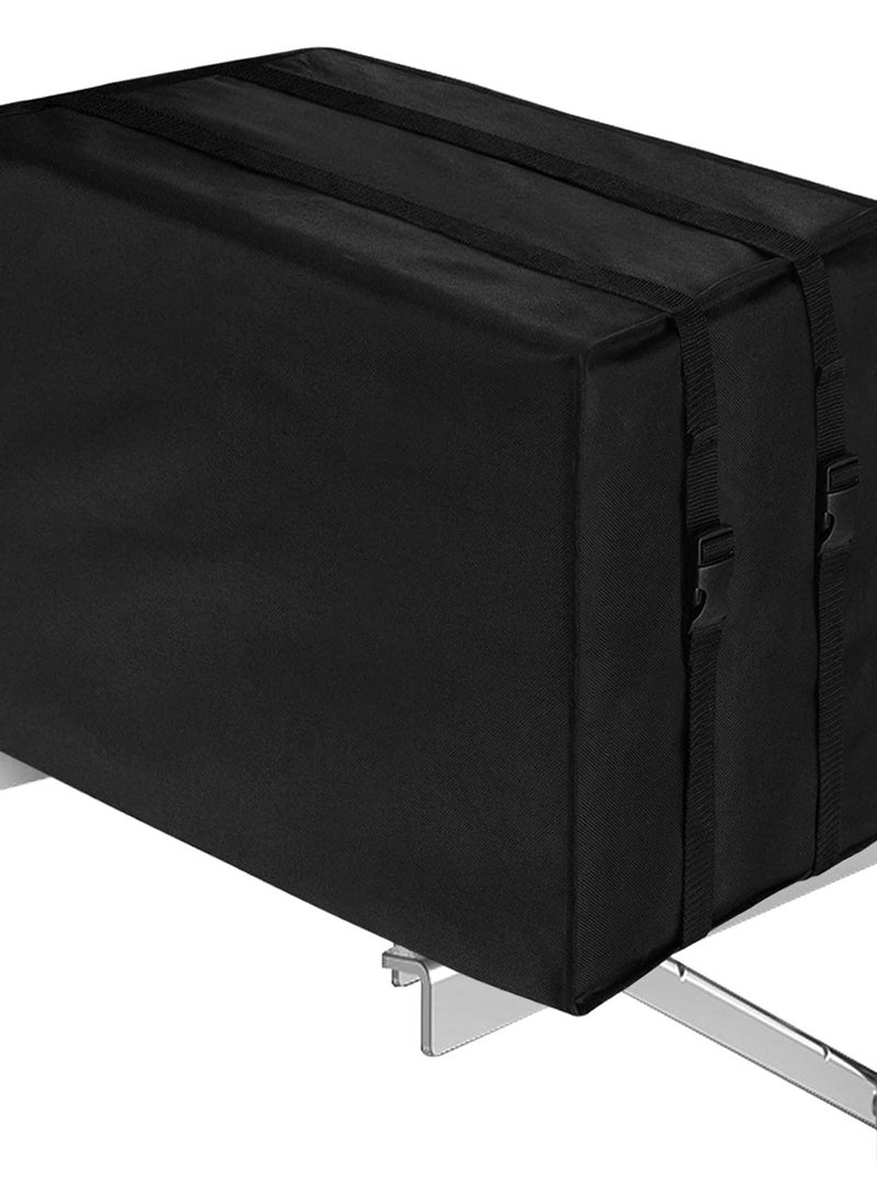 غطاء مكيف هواء نافذة مقاوم للماء والغبار مع أحزمة قابلة للتعديل للحماية الخارجية - Image 1