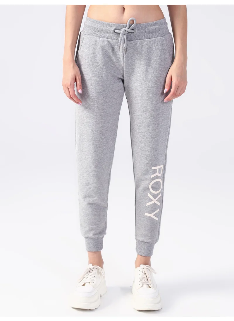 QUIKSILVER Regular Grey Women's Sweatpants TERJFB07030RX Easy Flc Btm