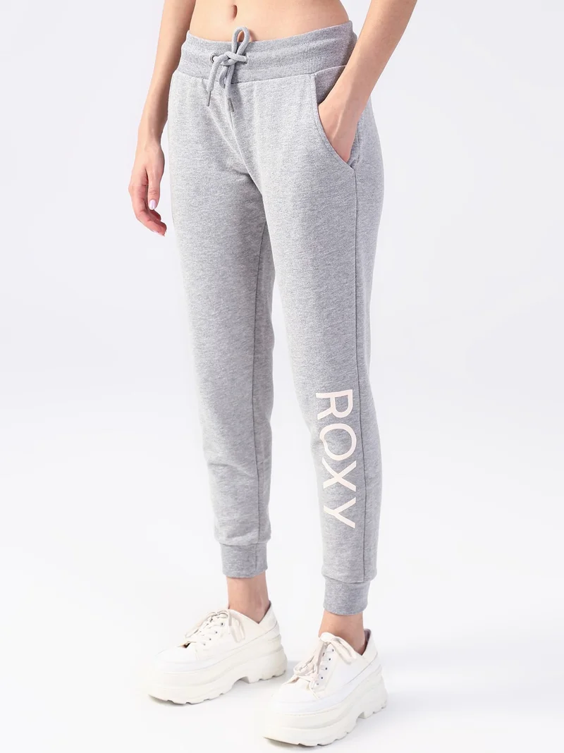 QUIKSILVER Regular Grey Women's Sweatpants TERJFB07030RX Easy Flc Btm